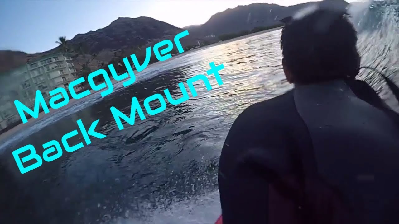 Creating Bodyboard Back Mount & Testing-----POV