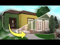 i renovated the starter house in bloxburg - YouTube