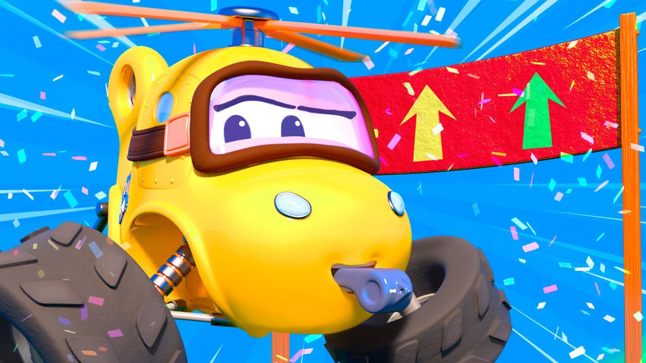 Max Monster Strażak, Mike Monster Buldożer i Zwody Strongmenów!