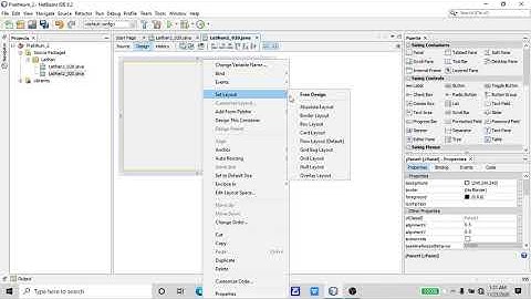 Penggunaan Jpanel,Jlabel,Jbutton,JtextField pada Java Netbeans