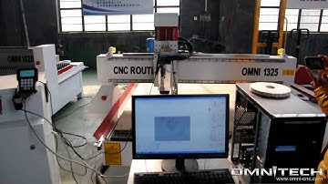 OMNI CNC Router 1325 with 3D scanner