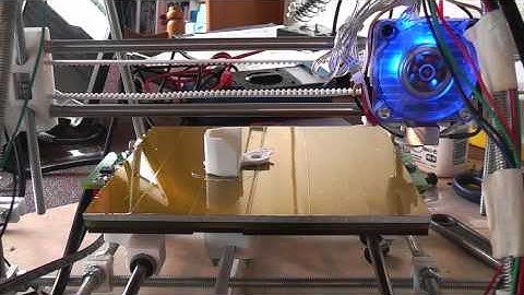 RepRap Huxley First Print