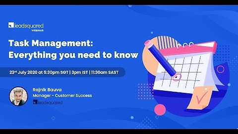 Task Management  Everything you need to know