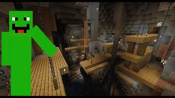 Minecraft survival  Exploring abandoned mineshaft  Part 2.