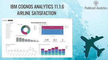 IBM Cognos Analytics 11.1.R6 Airline Satisfaction Dashboard - Part 1