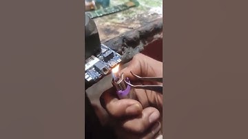 How to change charging port without soldering iron or hot gun. Mobile servicing hack #shorts#short