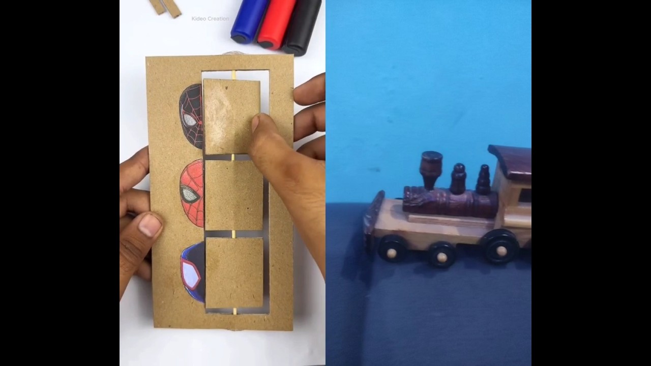 Spiderman Brand New Day Amazing Cardboard Crazy Flipping Challenge 😍 #spiderman #brandnewday