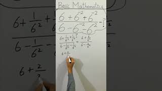  Clean Basic Mathematics 6626266262 shorts