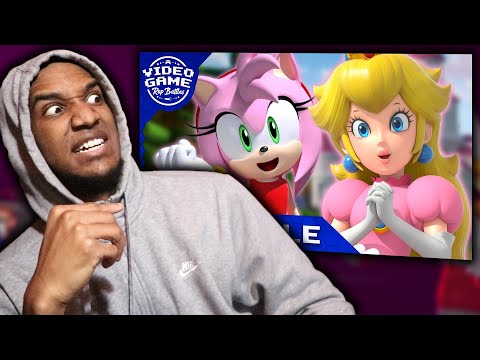 Princess Peach vs Amy Rose Rap Battle Reaction (from VideoGameRapBattles)