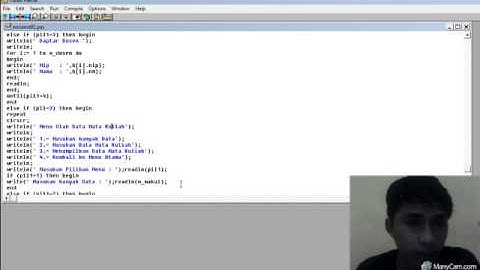Program Olah Data Nilai Mahasiswa