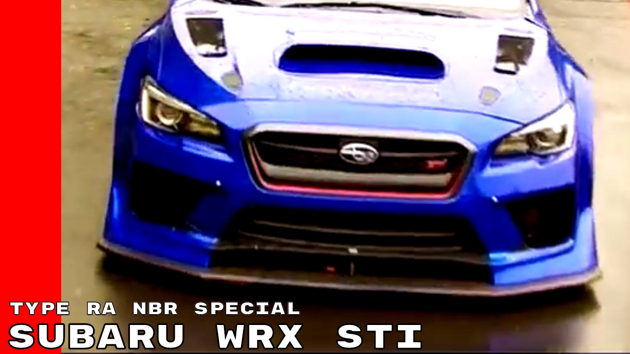 Subaru Wrx Sti Type Ra Nbr Special Youtube