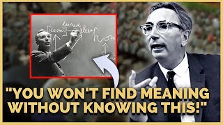 Crowd Roars As Viktor Frankl Shows This Diagram Revealing The Meaning Of Life