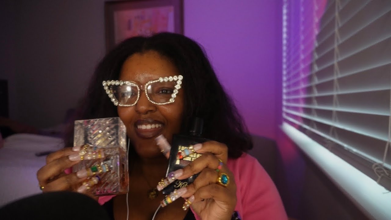 ASMR Perfume Shopping Roleplay (Raining outside, perfume recommendations)
