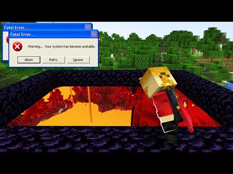BREAKING THE RULES OF MINECRAFT ⚠️