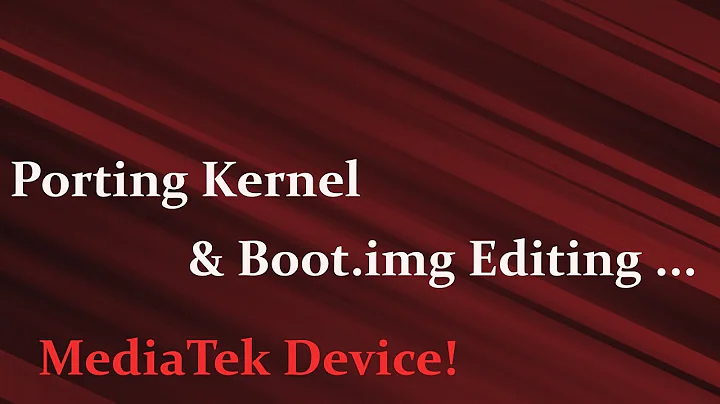 How to Port Kernel For Any  MediaTek Device ᴴᴰ.