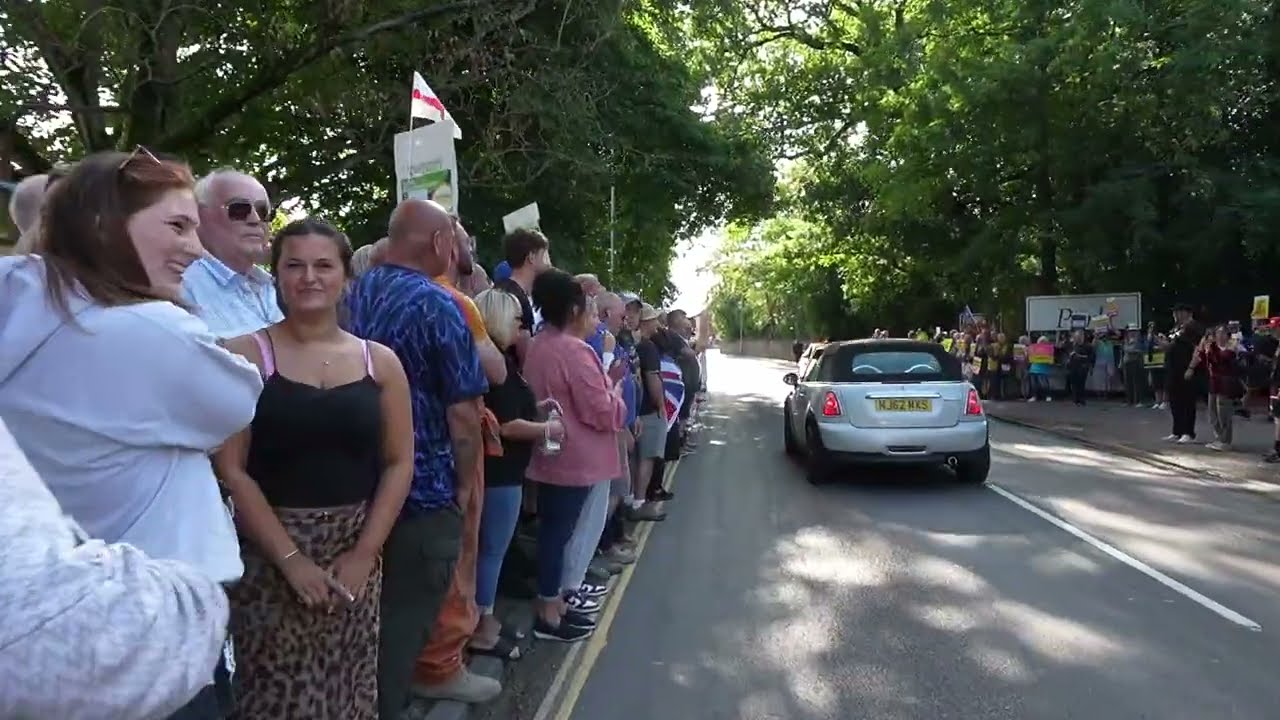 The Park Hotel Diss Protest