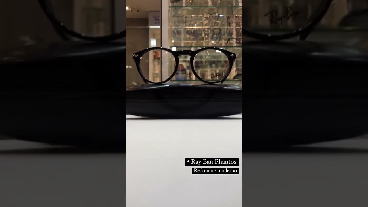 Ray Ban phantos preto