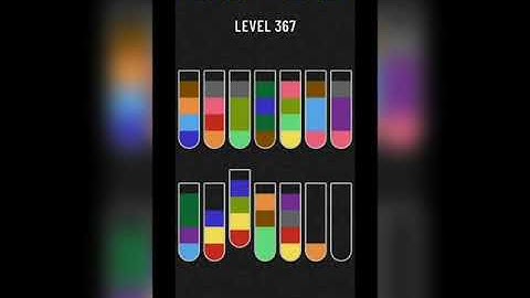 Water sort puzzle level 367