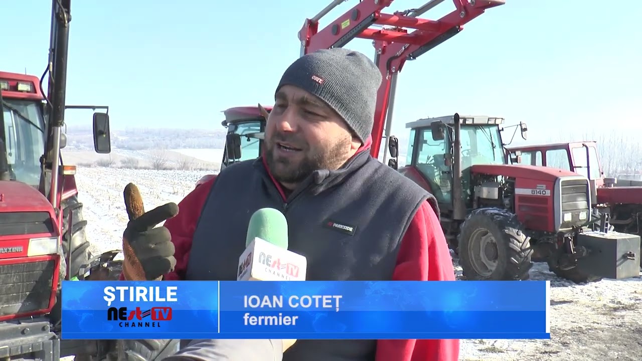 Protestul fermierilor de pe E85 a fost organizat și la Oniceni