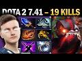 Pudge Dota 2 7.41 with 19 Kills and Stormcrafter - Dota 2 Gameplay