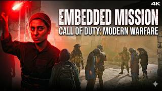 Call of Duty Modern Warfare - EMBEDDED Mission (4K Ultra Graphics)