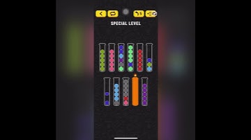 Ball Sort Special Level (after Level 7455)