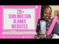 20+ SUBLIMATION BLANKS WEBSITES | Where to Buy Sublimation Blanks