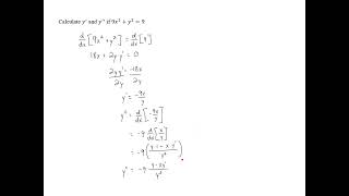 Implicit Differentiation - Problem 6