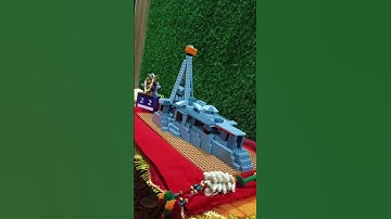 Shree Ram Mandir Lego version ..... #ayodhya #ram #lego #viral #reels #trending