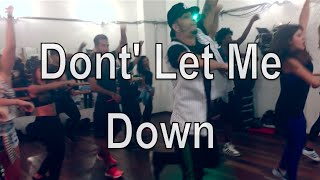 DON'T LET ME DOWN - Chainsmokers ft Daya | @cleitonrioswag Choreography