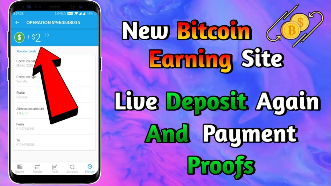 Coincash.store - New Bitcoin Earning Site 2020 | Live Deposit Again And Payment Proofs 💵
