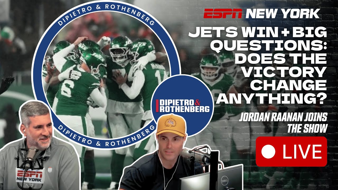 Jets win, Giants preview + Week 13 in the NFL - DiPietro & Rothenberg - 12/1/25