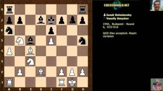 Evolution of Chess Style #171 : Isaac Boleslavsky vs Vasily Smyslov Budapest Candidates (1950)