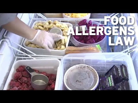 California restaurants will have to disclose food allergens on menus under new law