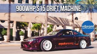 900 HP S15 Silvia Adam LZ 2JZ 3.4L Swapped Drift Car