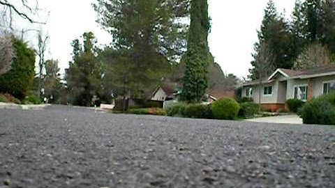 Rc18t brushless 6800kv, 55/16, 3s! Speed run...