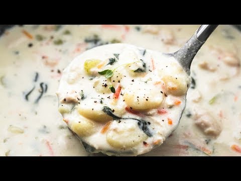 Olive Garden Chicken and Gnocchi Soup Recipe