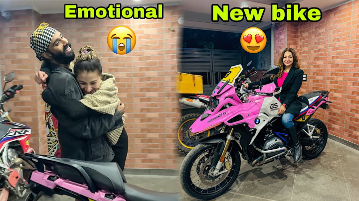 Sahiba ki bike ko aisa Modify karwa diya 😱 dekhte hi bhot Emotional ho gayi 🥹 OMG