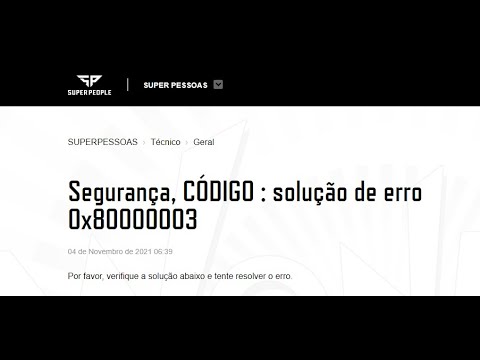 COREÇÃO DE ERROS SUPER PEOPLE