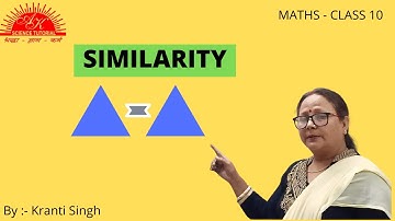 Similarity 5 | ICSE 10 | MATHS | Map, Model & Examples