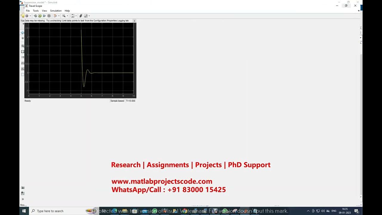 Modelling and control of a railway vehicle active and passive