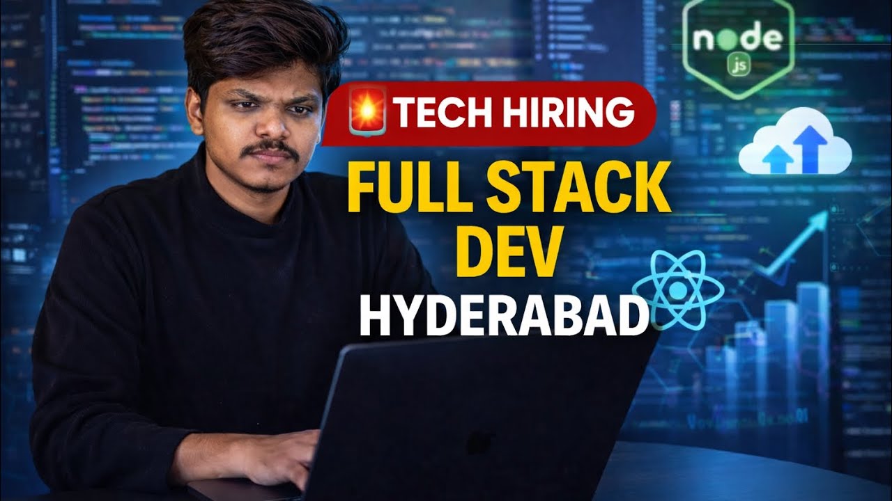 🚨 Full Stack Developer Hiring in Hyderabad | Node.js / .NET | Apply Now ...