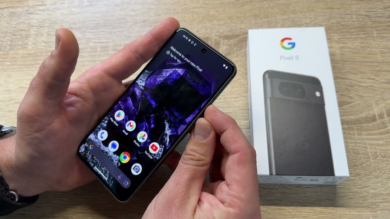 Google Pixel 8 / 8a & Pixel 8 Pro Neustart erzwingen (Soft-Reset) bei Funktionsverlust Anleitung