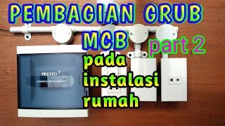 DIVISION OF MCB GRUB ON HOME INSTALLATION