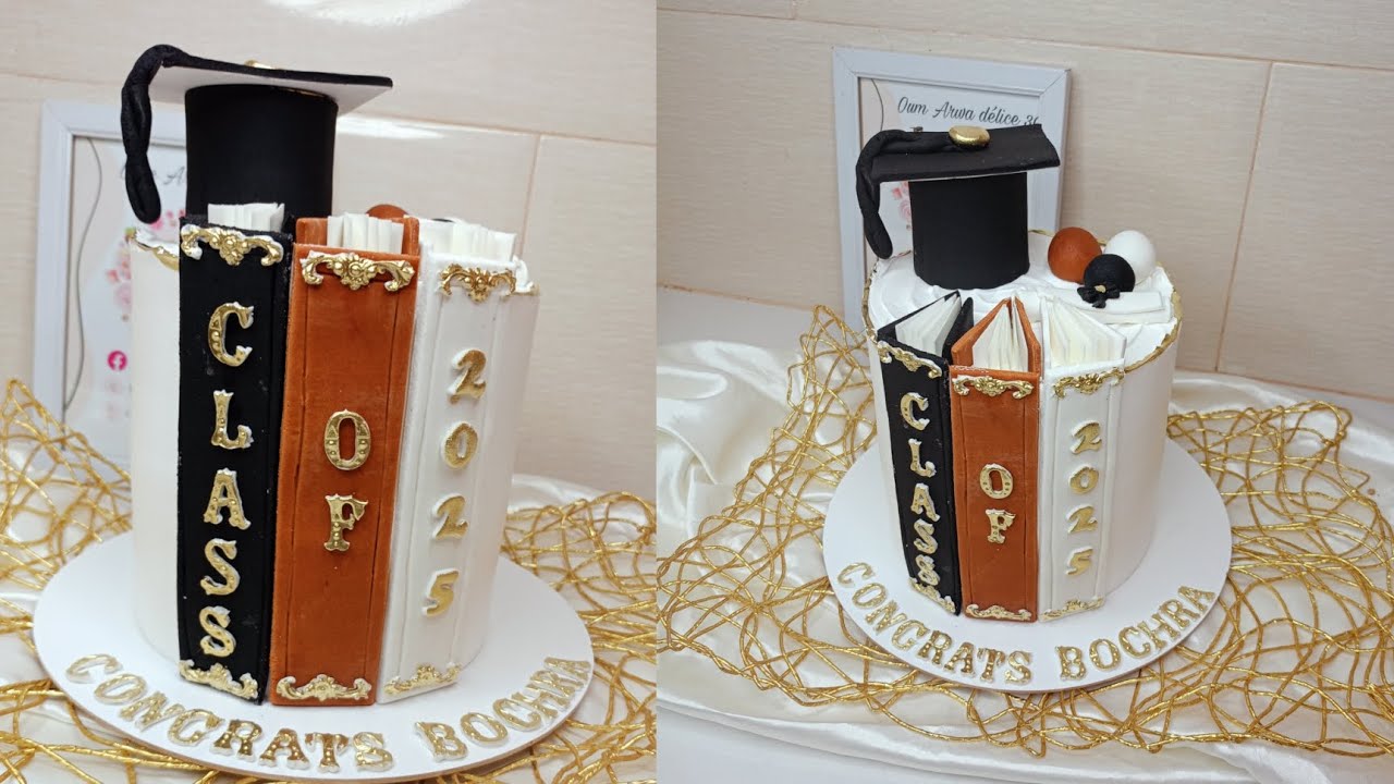 لاير كيك تخرج 🎓 جنواز ناجحة 100% و طريقة مونتاج و تزيين تام مطلوب بكثرة هذه الفترة 🧑‍🎓