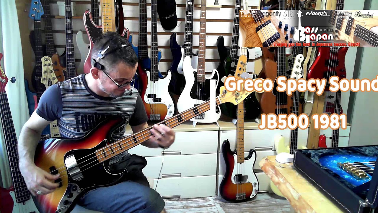 ア*ハ様 ベースGreco SPACY SOUND BRAZEN SOLD Greco Spacy Sound JB500 1980 - Bass Japan Direct - YouTube