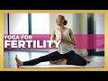 10 Min Yoga For Ovulation, Fertility and Conceiving | Beginner Friendly Yoga For Conception