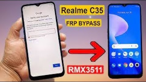 Realme C35 Frp Bypass Remove google account lock without Pc New Trick 2022 Android 11  New Solution