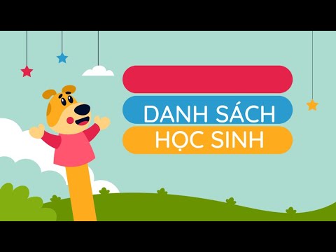 Video Bài 12: Danh sách học sinh - Phần 3 - Tiếng Việt lớp 2... - YouTube