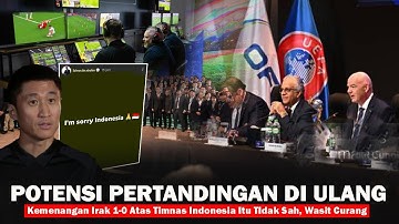 🟥 BUNTUT PANJANG KECURANGAN! Laga Indonesia Vs Irak Dilulang,Bisa Jadi,AFC Temukan Kejanggalan Wasit